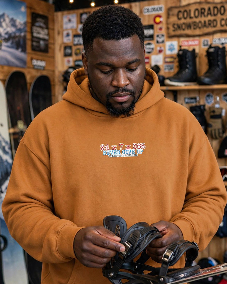 24x7x365: Premium Oversized Hoodies (Clay)