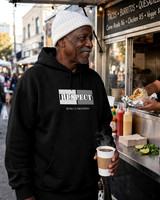 Respect: Premium Oversized Hoodie (Black)