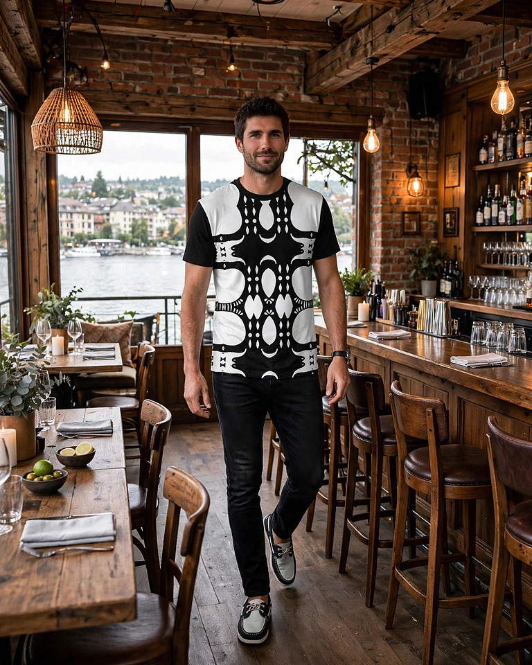 Modèle BW: Graphic T-Shirt