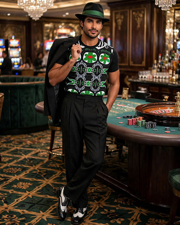 The Green Flower: Graphic Print