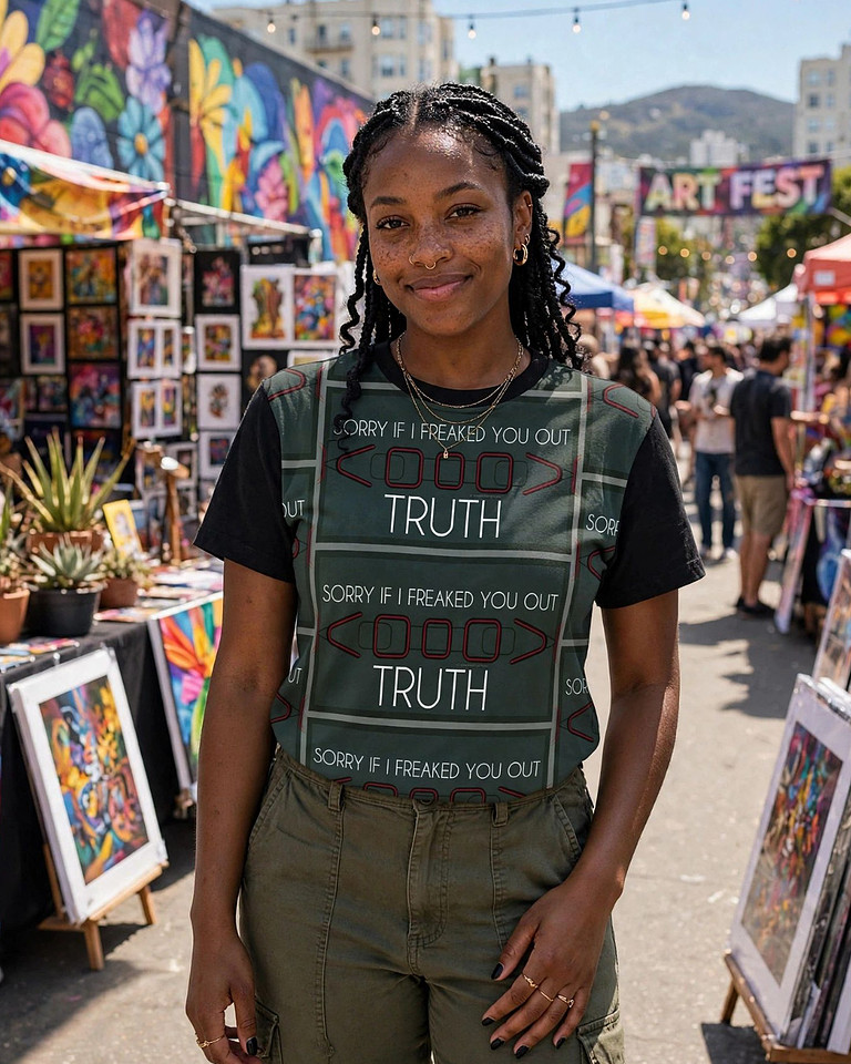 Sorry If I Freaked You Out. Truth: Graphic T-Shirts