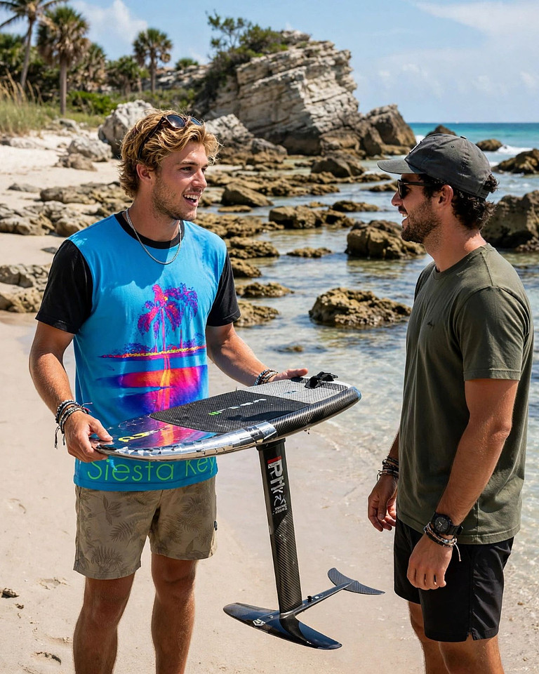 Siesta Key - Blue: Graphic T-Shirt