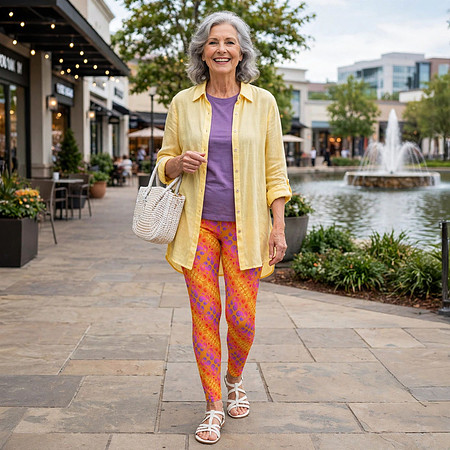 Flutter Byes: Full Length Leggings