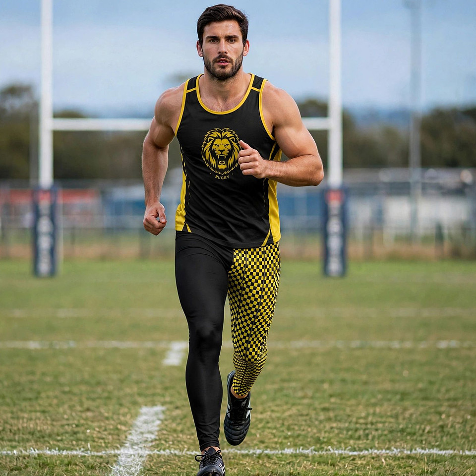 Street Racer: Hand-Sewn Full Length Leggings