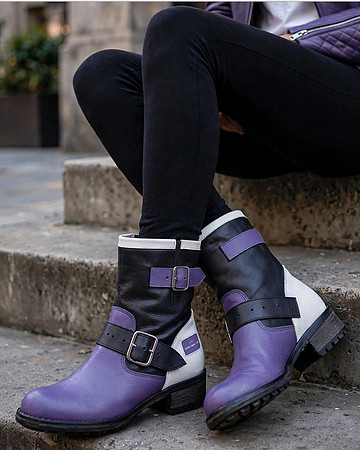 Police Belted Boots: Grapo