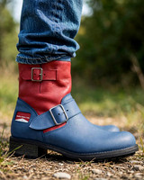 Reblu: Police Belted Boots