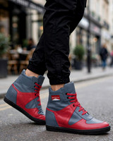 Reblu: Lace-Up Wedge Sneakers