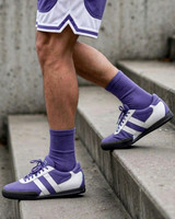 Indoor Soccer Style Striped Shoes: Grapo