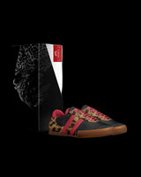 Striped Indoor Soccer Style Shoes: Levito