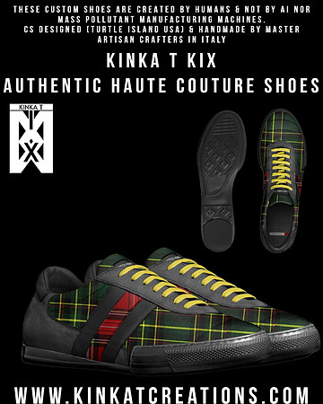 Striped Indoor Soccer Style Shoes: Scotty