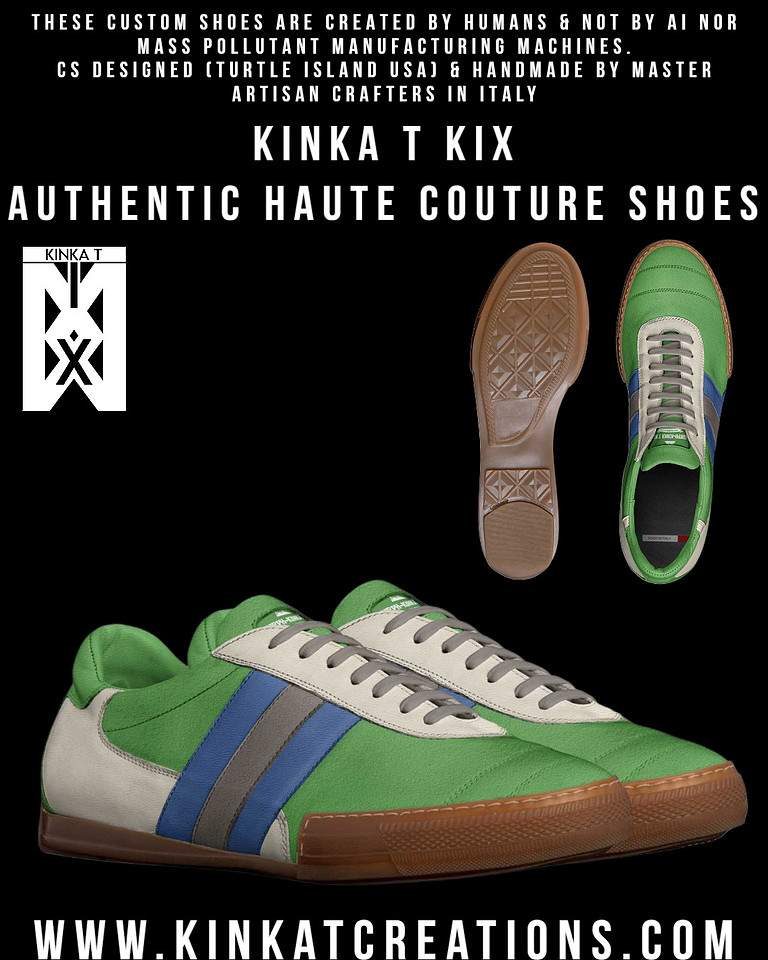 2 Eurph: Striped Indoor Soccer Style Shoes