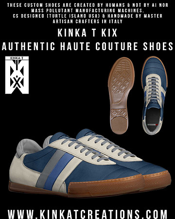 8 Pantha: Striped Indoor Soccer Style Shoes