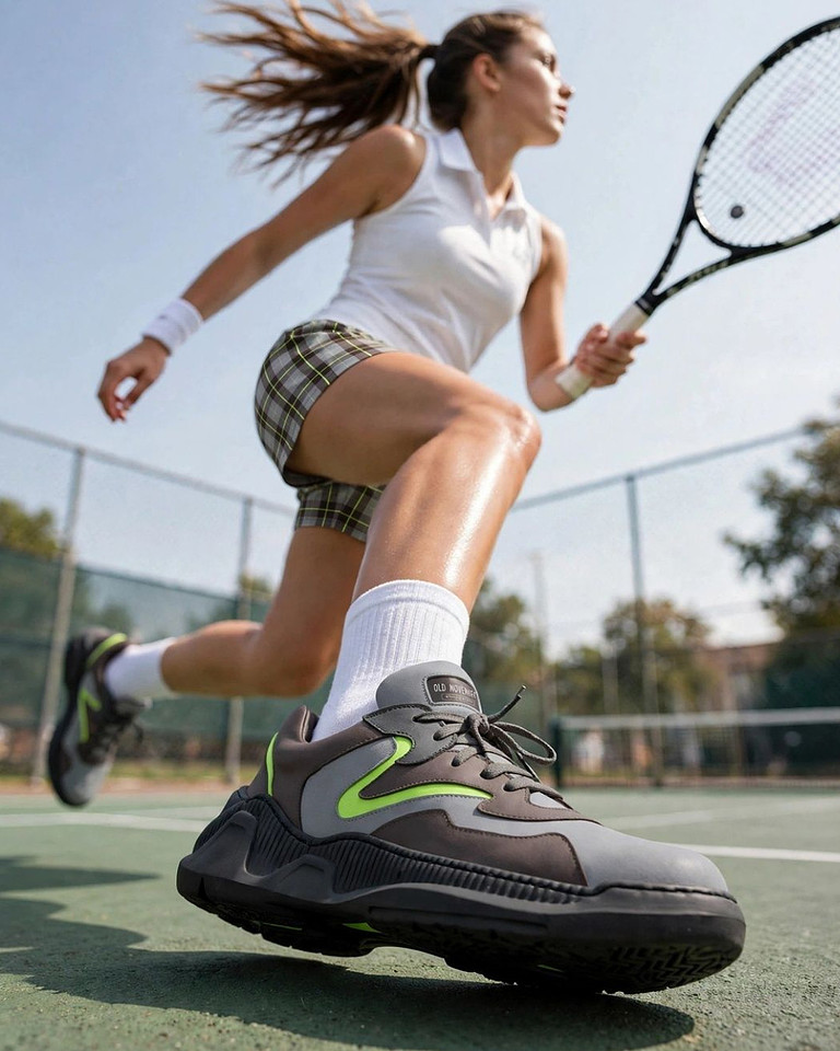 Chunky Low-Top Shoes: DLF-1