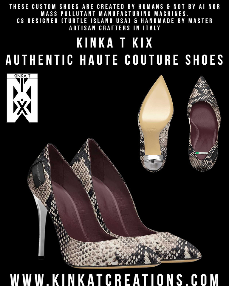 Python: Full Cut High Heels