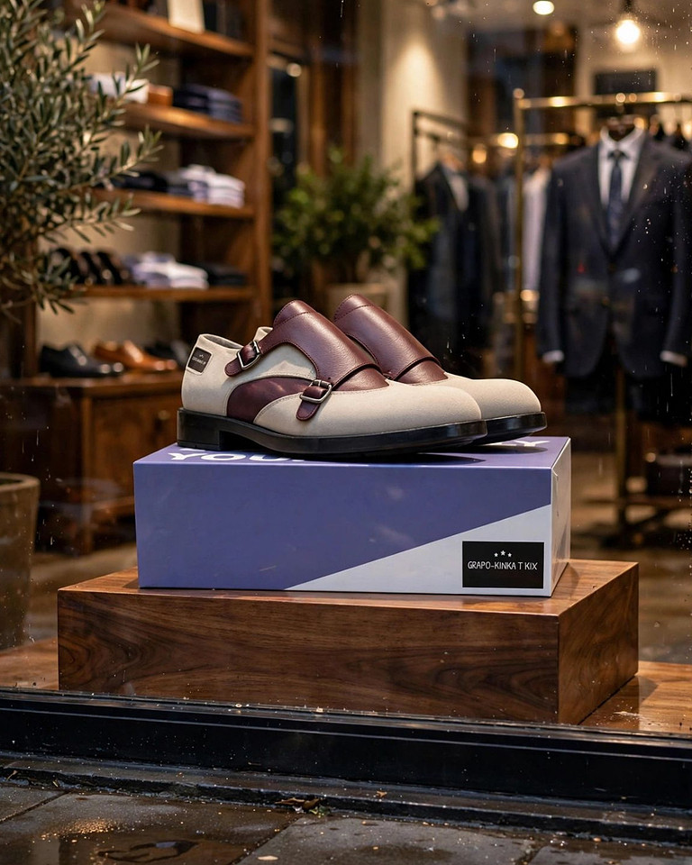 1 Grapo: Traditional Monk Strap Shoes 2