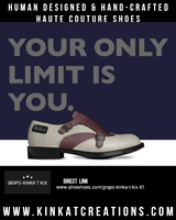 Traditional Monk Strap Shoes: Grapo