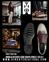 Traditional Monk Strap Shoes: Grapo