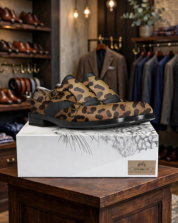 Traditional Monk Strap Shoes: Levito