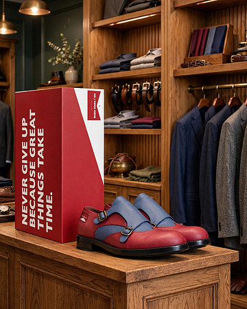 6 Reblu: Traditional Monk Strap Shoes 2