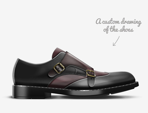 Trojan - Traditional Monk Strap Shoes - Kinka T Kix