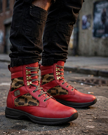 High Top Walking Sneakers: Levito