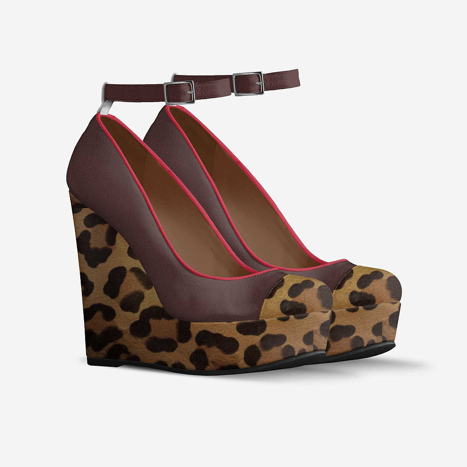 Ankle Strap Wedges: Levito