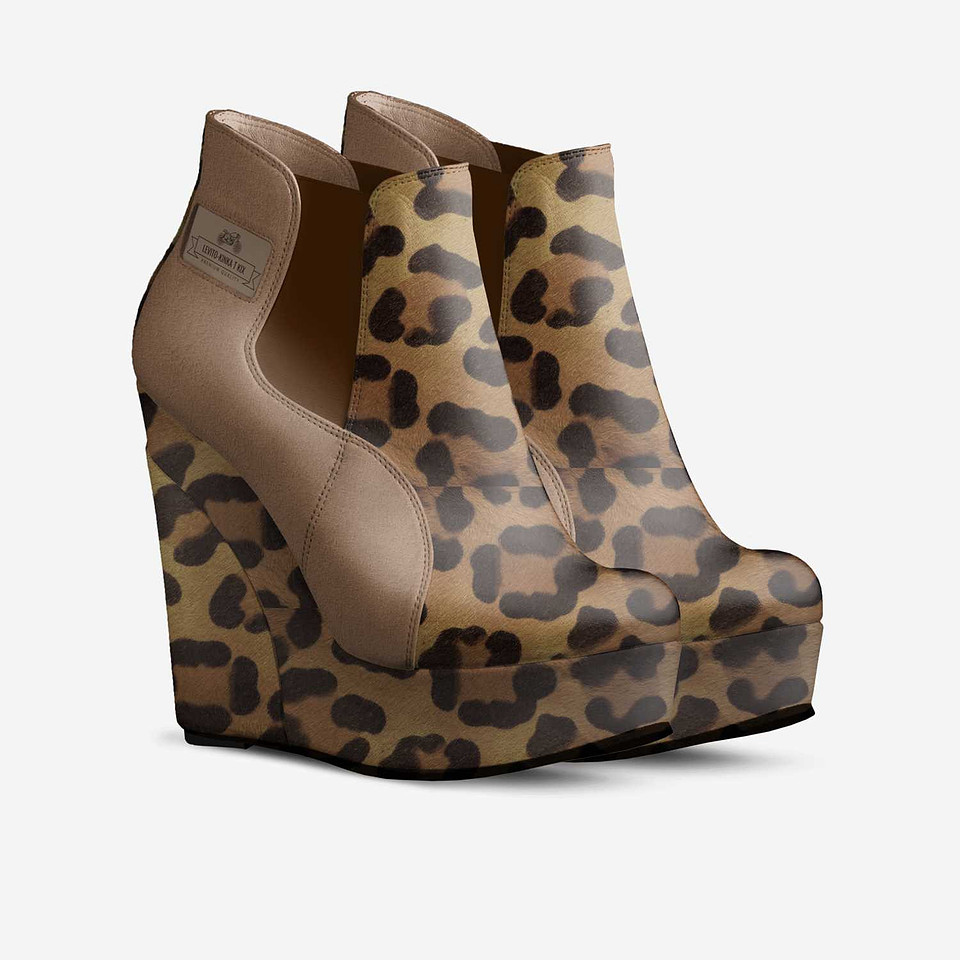 Ankle Wedge Boots: Levito