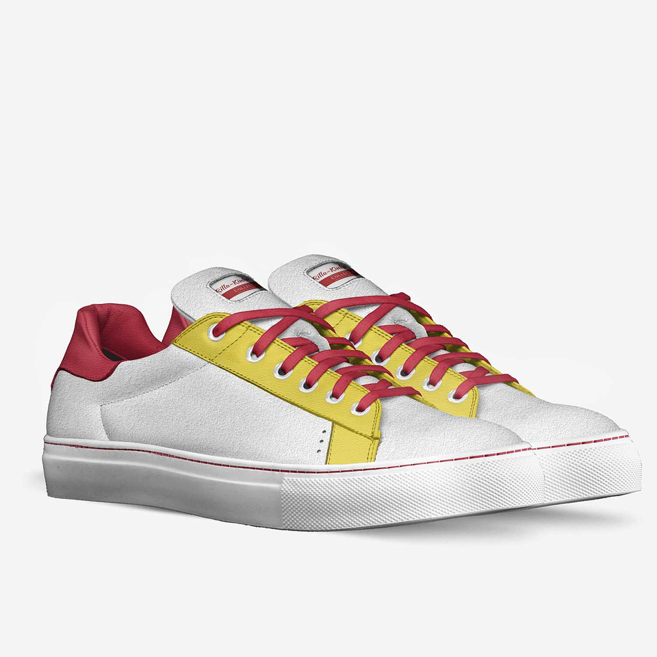 Tennis Low Top Shoes: Rilla (White)