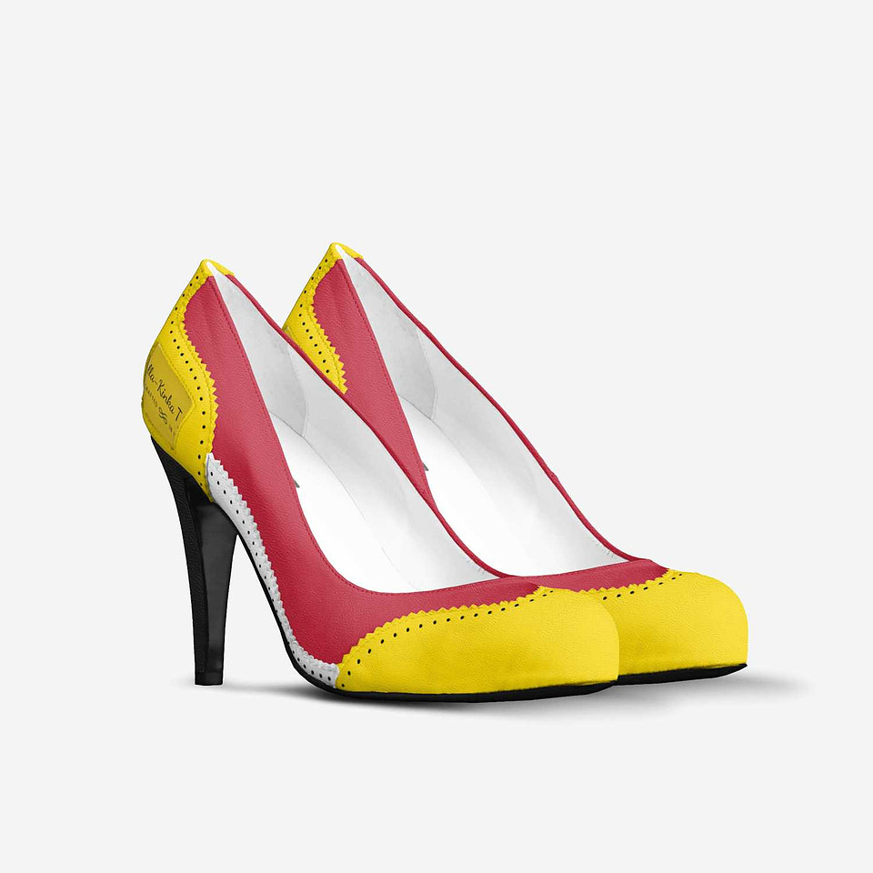 British High Heels: Rilla Yellow