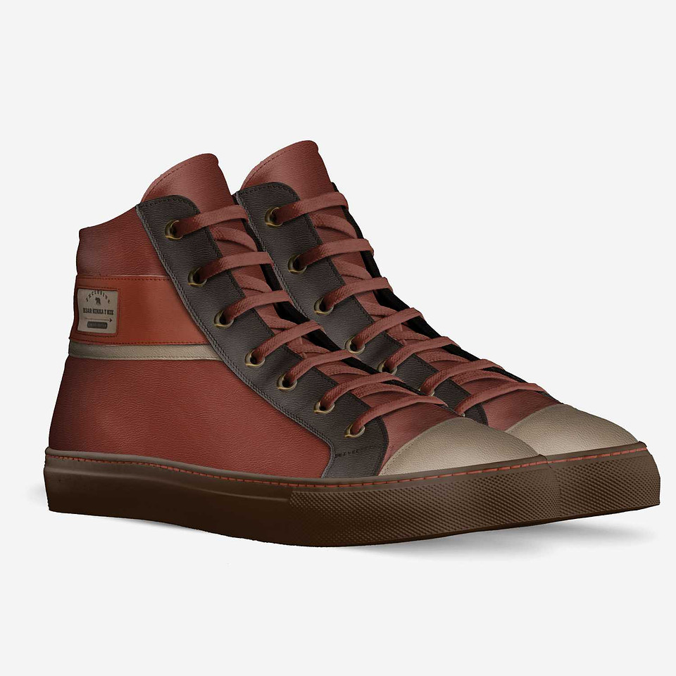 Classic High Top Shoes: B3AR Brown