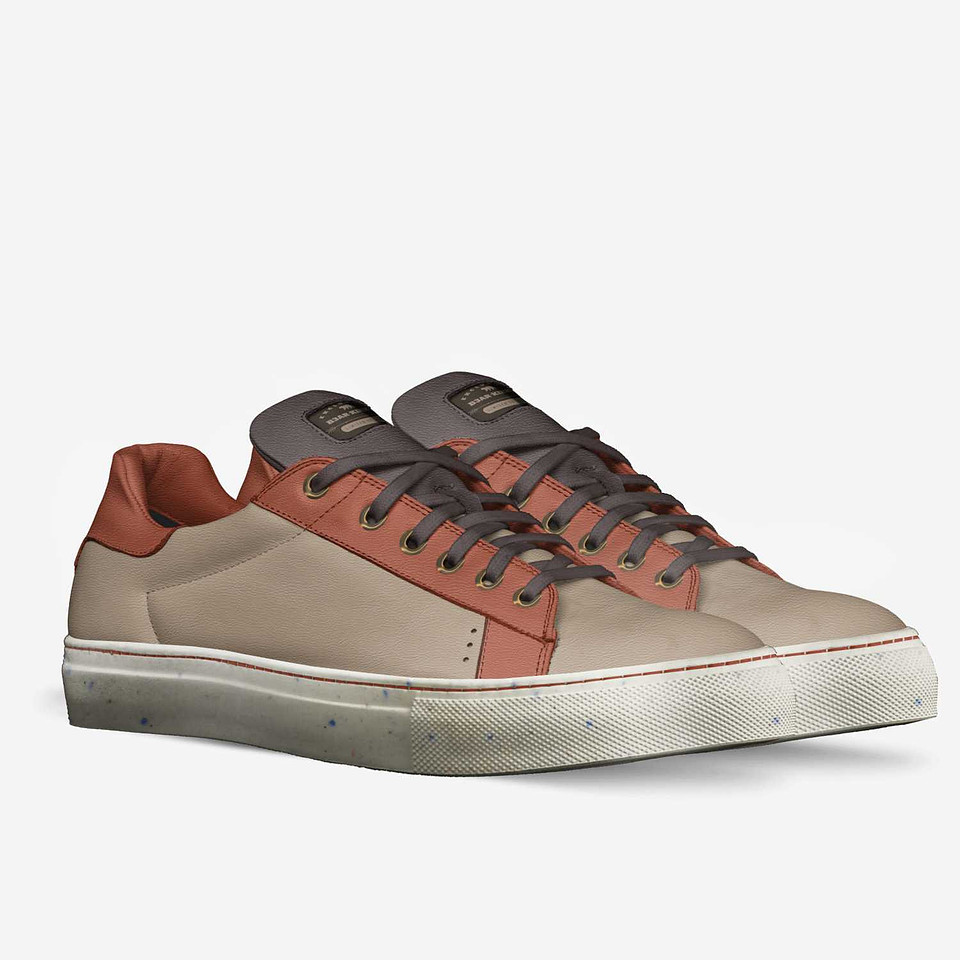 Tennis Low Top Shoes: B3AR Tan