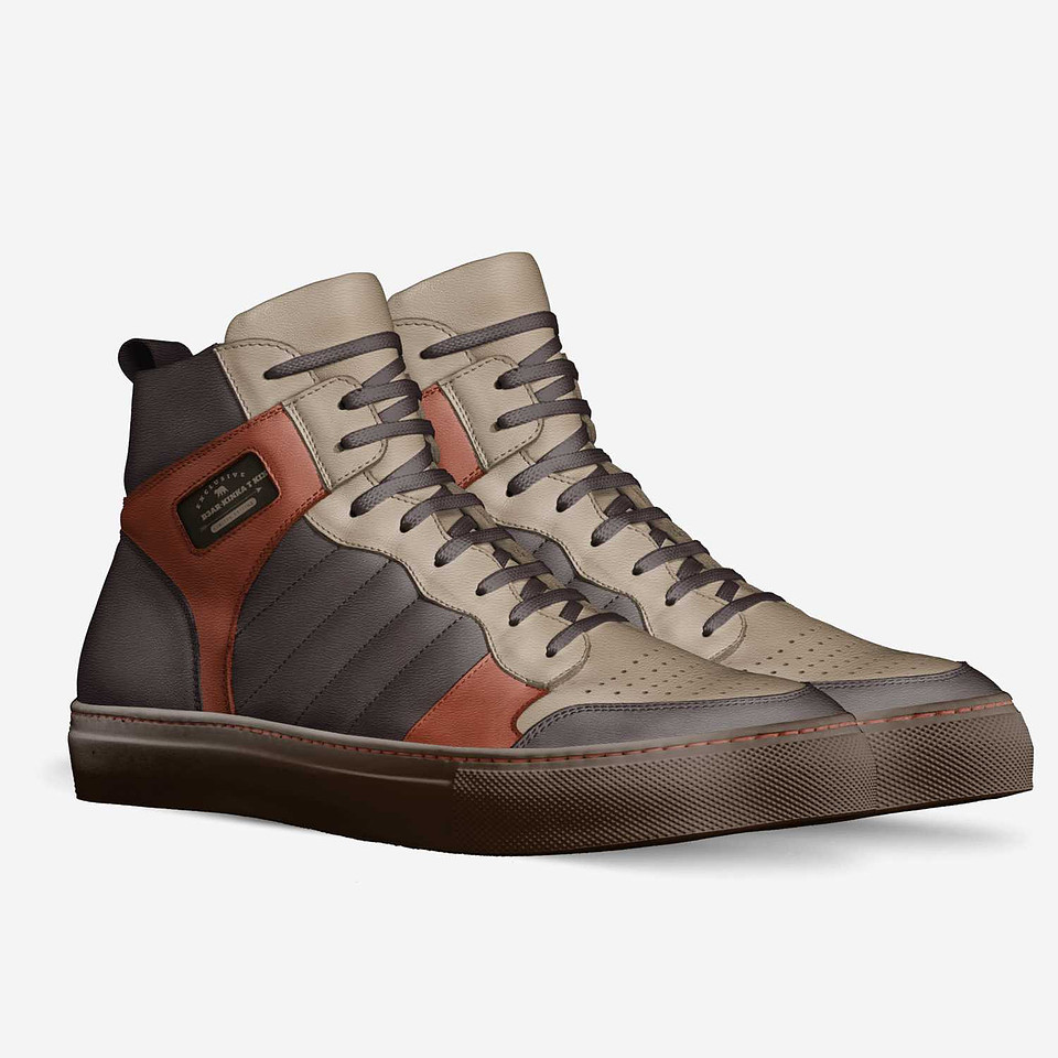 Retro Basketball High Top Shoes: B3AR
