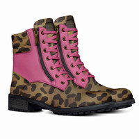 Zip Military Boots: VV2x Leopard