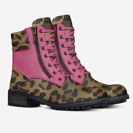 Zip Military Boots: VV2x Leopard