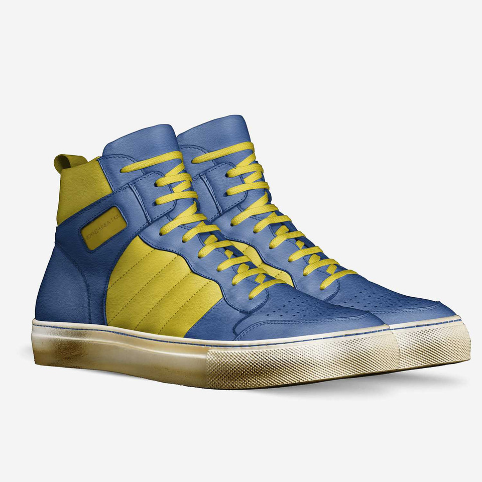 Retro Basketball High Top Shoes: Royalz