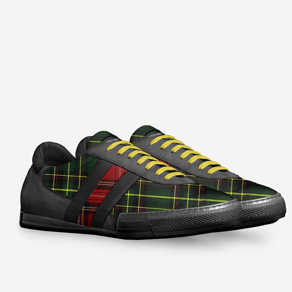 Striped Indoor Soccer Shoes: Scotty