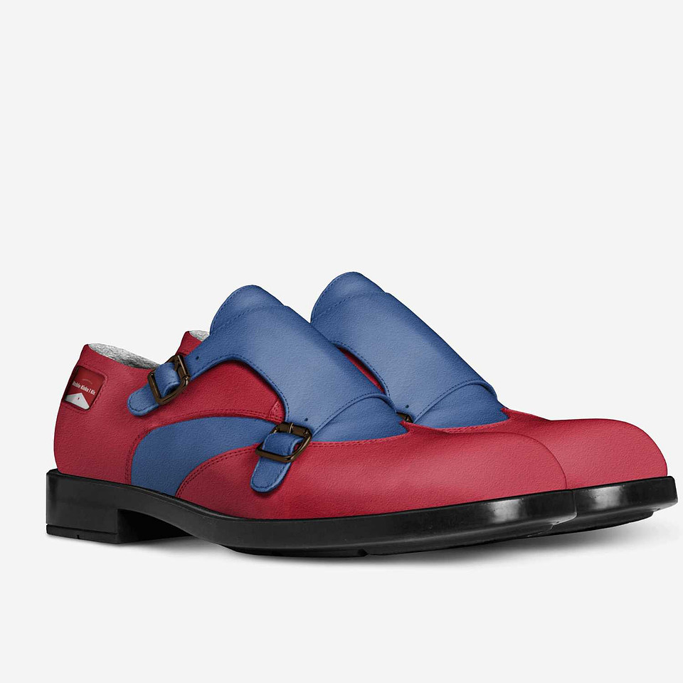 Traditional Monk Strap Shoes: Reblu