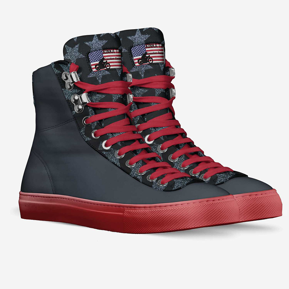 Polo Sport Style High Top Shoes: Freedom Racer '76