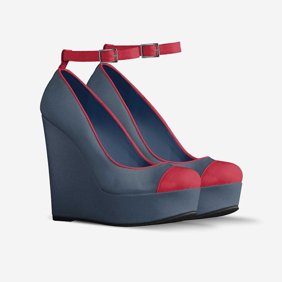 Ankle Strap Wedges: Reblu
