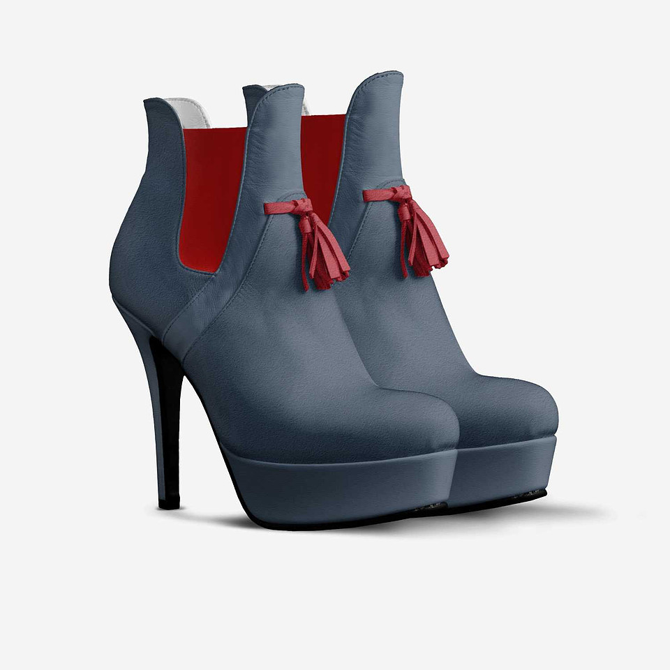 Tassels Platform Pumps: Reblu