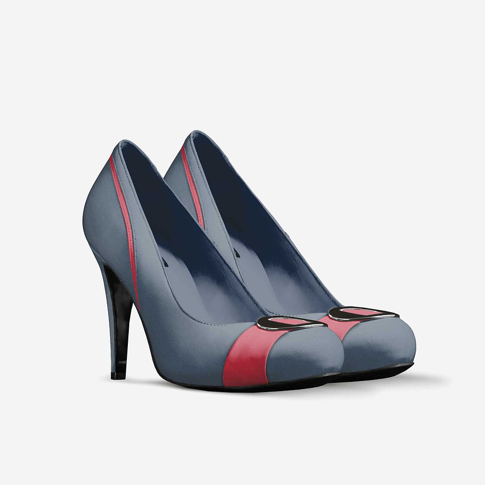 Stiletto Buckle High Heels: Reblu