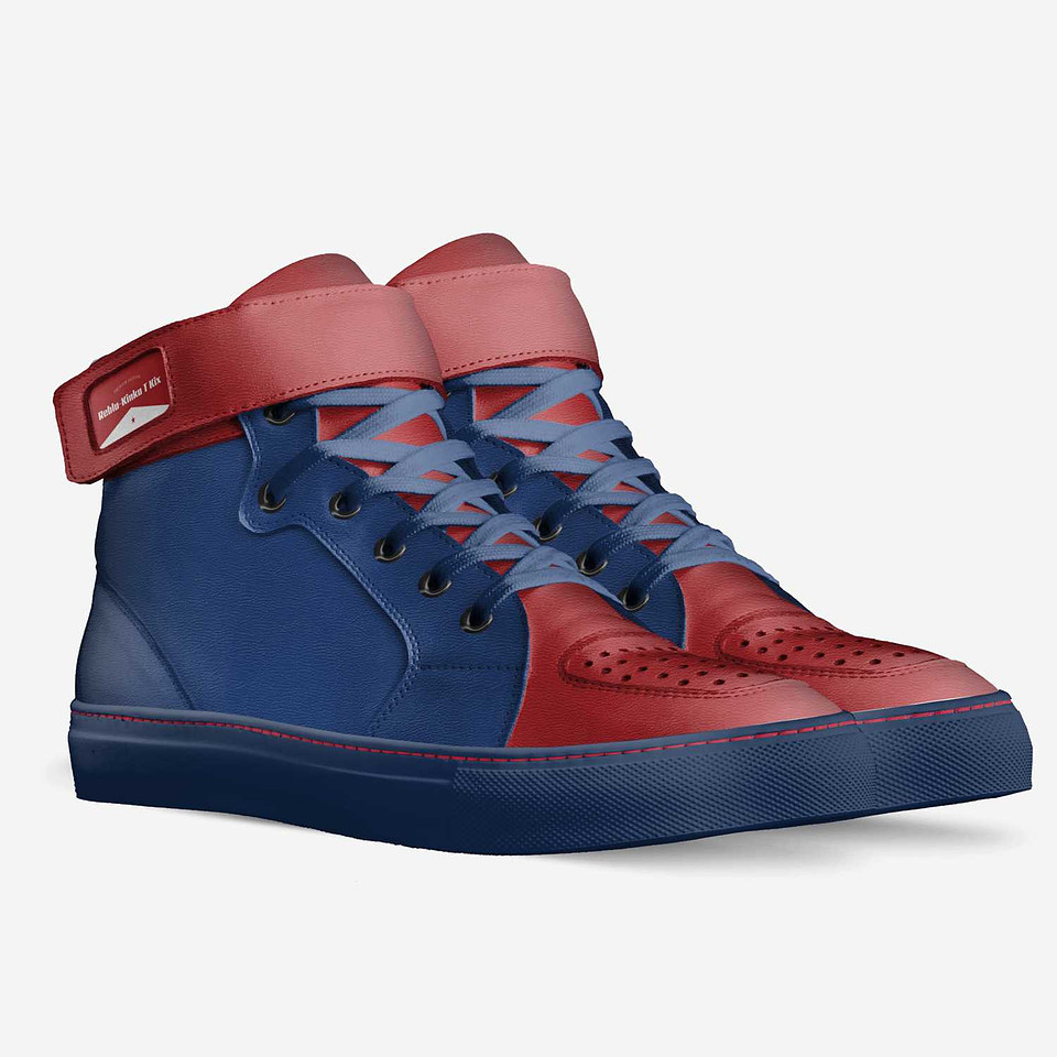 Basketball High Tops With Straps: Reblu