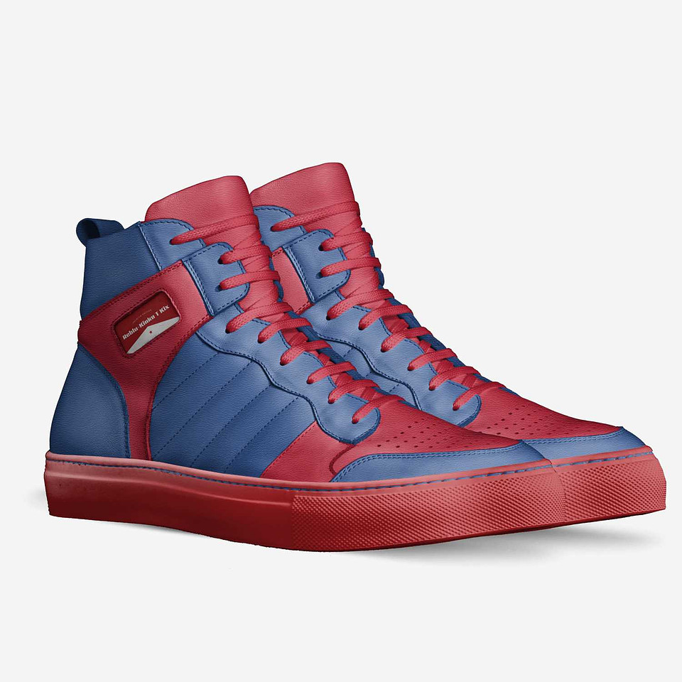 Retro Basketball High Top Shoes: Reblu