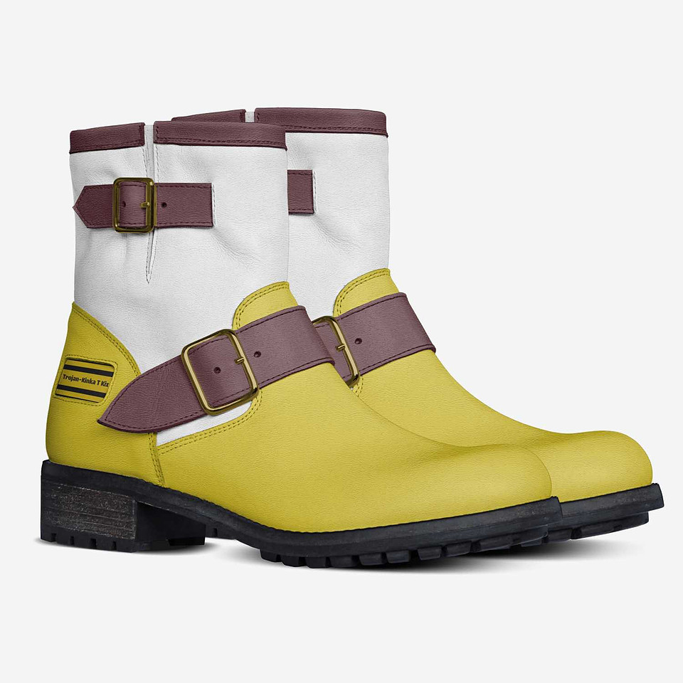 Police Belted Boots: Trojan