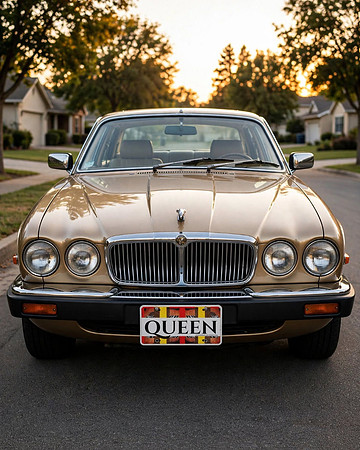 Queen: Custom License Plate