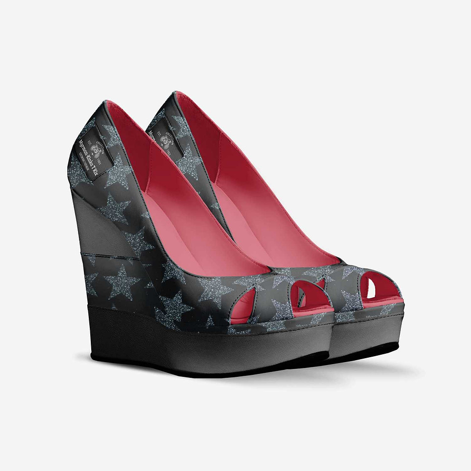 Open Toe Wedge Sandals: Myrman