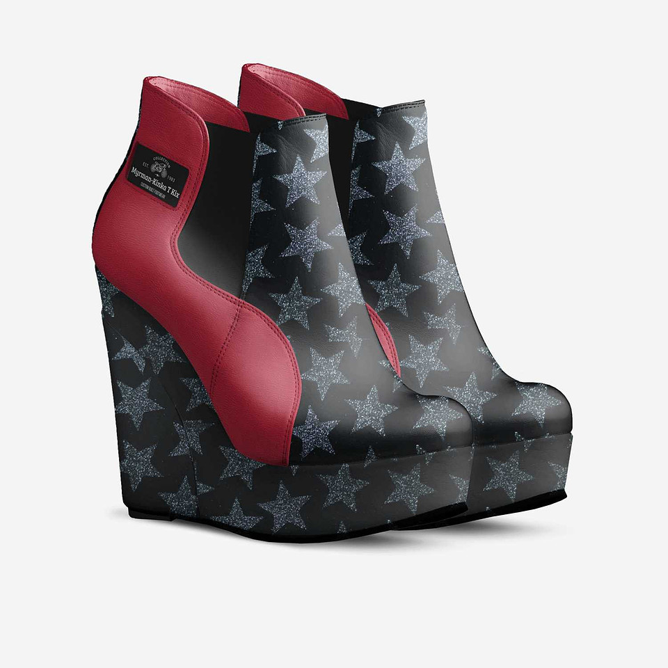 Ankle Wedge Boots: Myrman