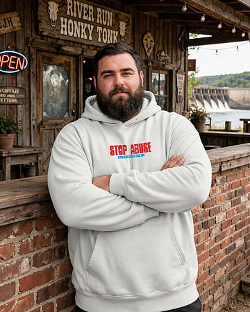 Stop Abuse: Premium Oversized Hoodie