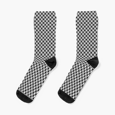 ($24.85) Stretchy Knit Crew Socks: Dotzi