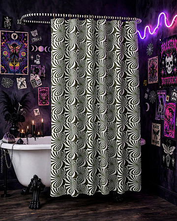 Shower Curtain: Zone Out
